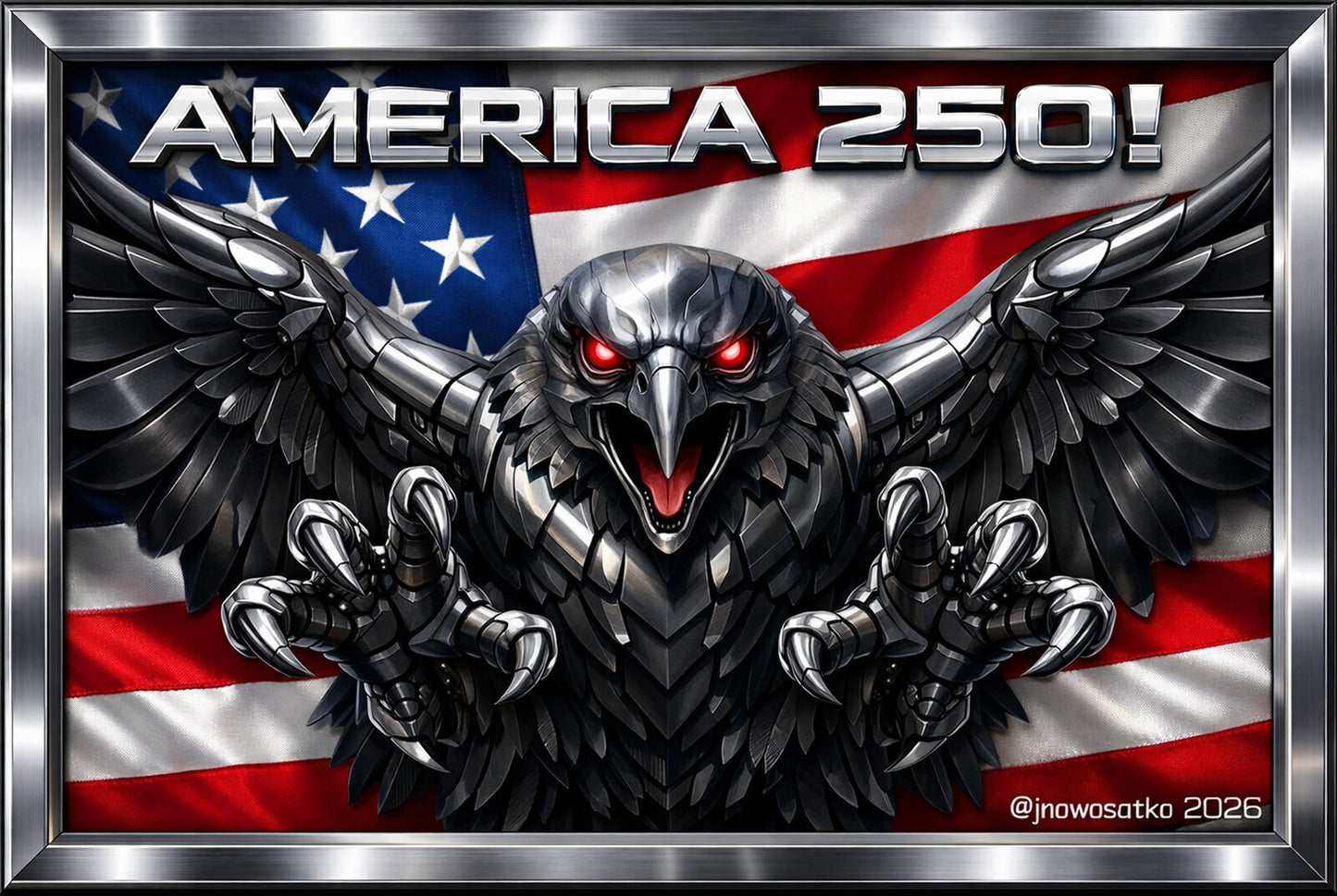 America 250 Steel Eagle