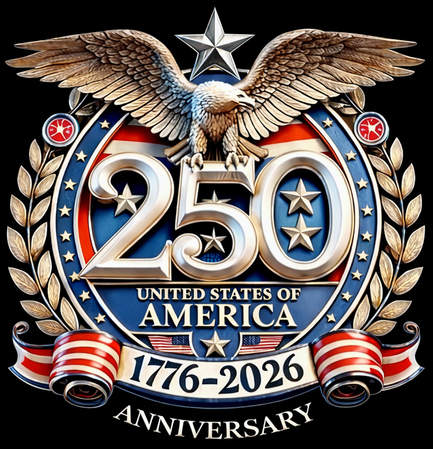 A250 Anniversary Badge