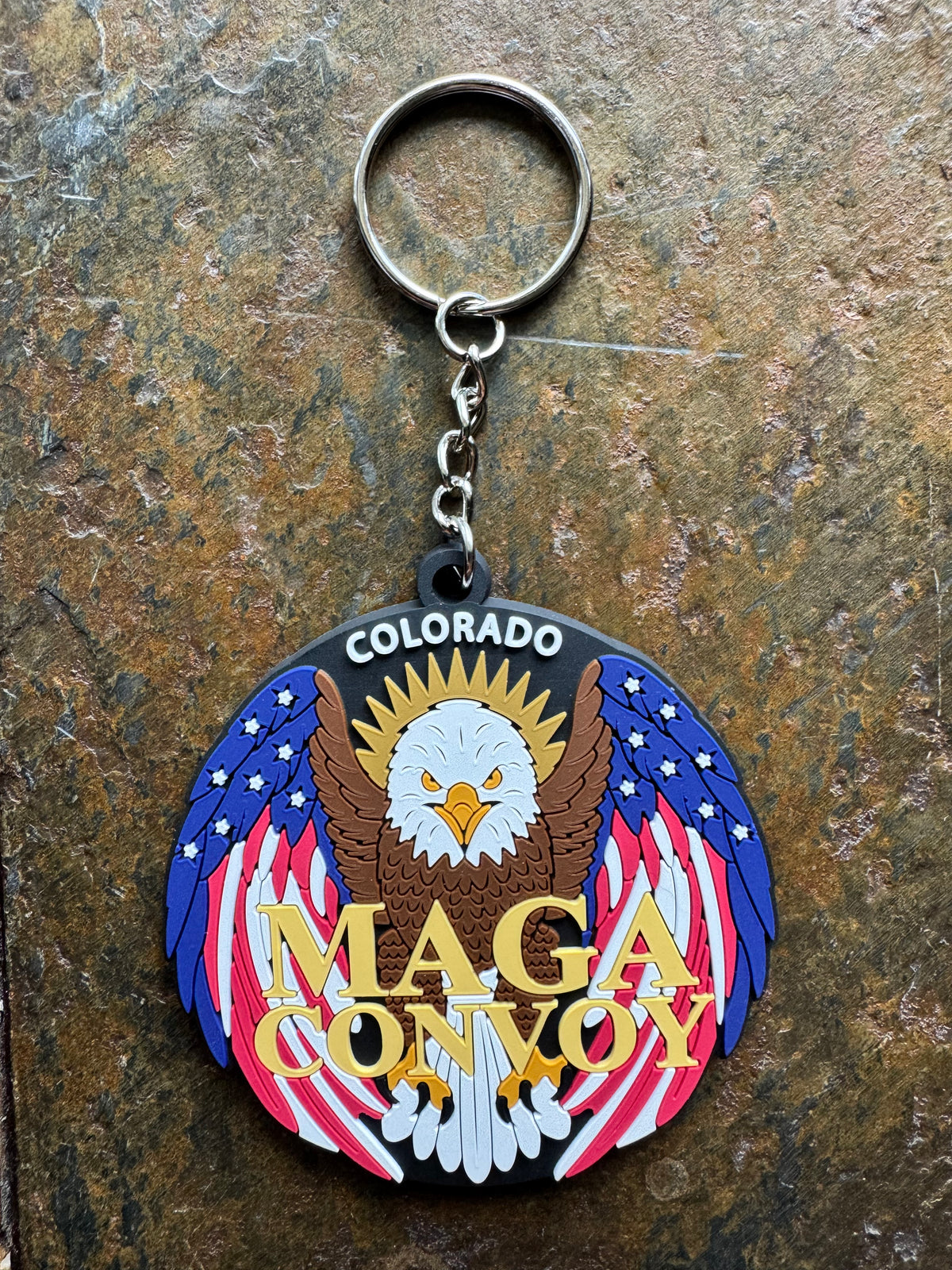 Colorado MAGA Convoy PVC Keychain