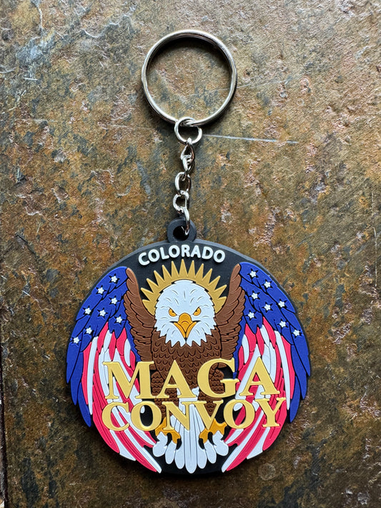 Colorado MAGA Convoy PVC Keychain