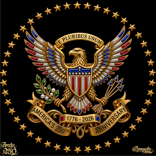 US Seal, Gold and Gemstones